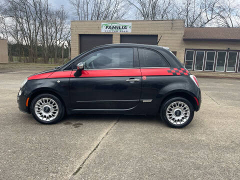 2012 FIAT 500 for sale at Familia Auto Group LLC in Massillon OH