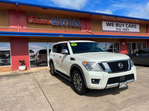 2018 Nissan Armada for sale at Ohana Motors in Lihue HI