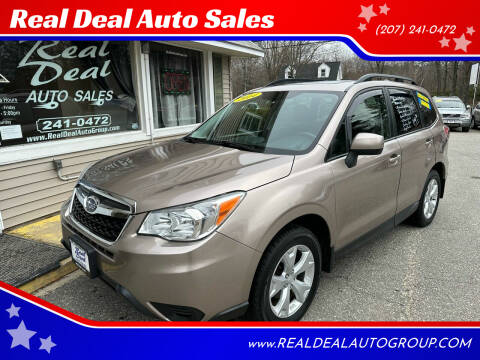 2014 Subaru Forester for sale at Real Deal Auto Sales in Auburn ME