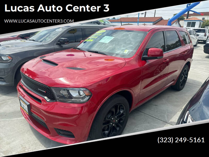 2019 Dodge Durango for sale at Lucas Auto Center 3 in South Gate CA