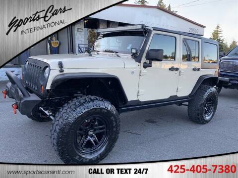 2011 Jeep Wrangler Unlimited for sale at Sports Cars International in Lynnwood WA