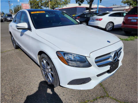 2017 Mercedes-Benz C-Class for sale at MERCED AUTO WORLD in Merced CA
