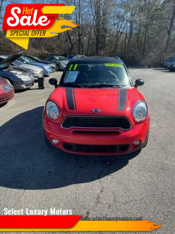 2011 MINI Cooper Countryman for sale at Select Luxury Motors in Cumming GA