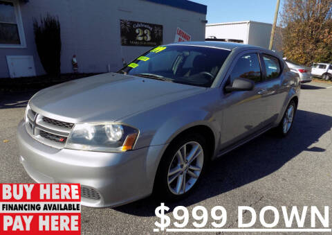 2014 Dodge Avenger for sale at Pro-Motion Motor Co in Lincolnton NC