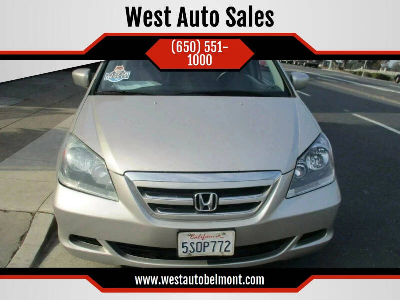 2006 Honda Odyssey for sale at West Auto Sales in Belmont CA