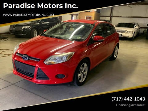 2013 Ford Focus for sale at Paradise Motors Inc. in Paradise PA