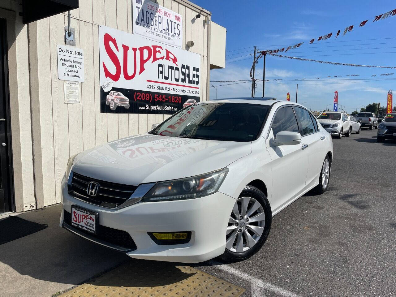 2014 Honda Accord for sale at Super Auto Sales Modesto in Modesto, CA