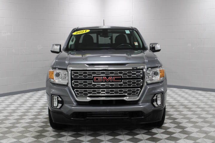 Used 2021 GMC Canyon Denali with VIN 1GTG6EEN4M1257693 for sale in Plattsmouth, NE