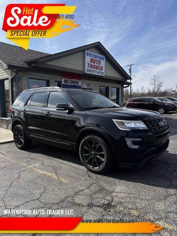 2017 Ford Explorer for sale at WATERFORD AUTO TRADER LLC in Waterford MI