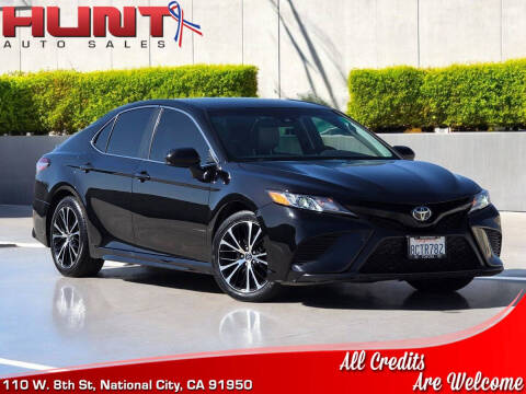 2018 Toyota Camry for sale at Hunt Auto Sales in National City CA
