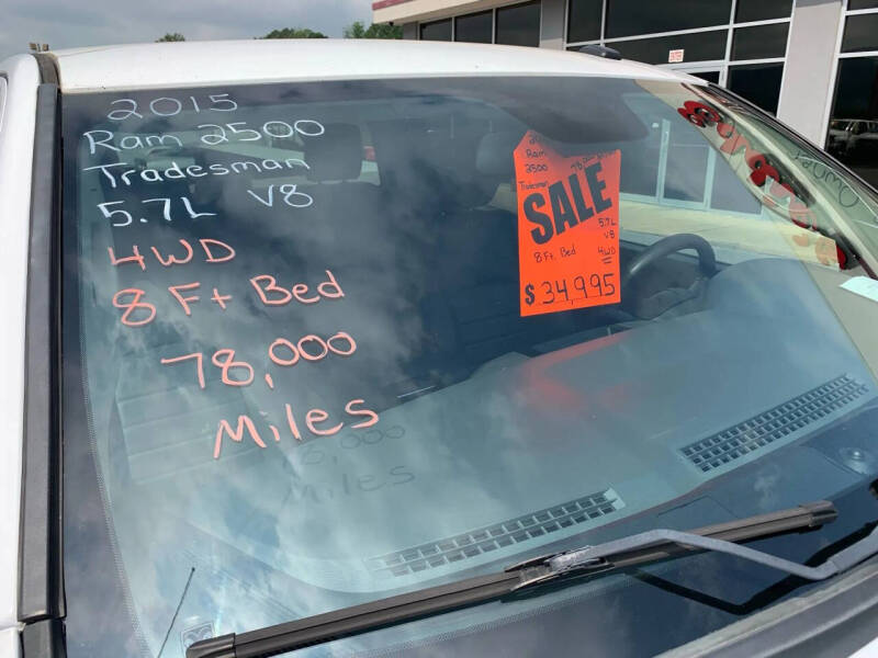 2015 RAM 2500 Tradesman