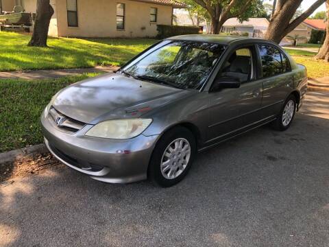 2005 Honda Civic for sale at Low Price Auto Sales LLC in Palm Harbor FL