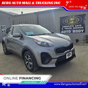 2022 Kia Sportage for sale at BERG AUTO MALL & TRUCKING INC in Beresford SD