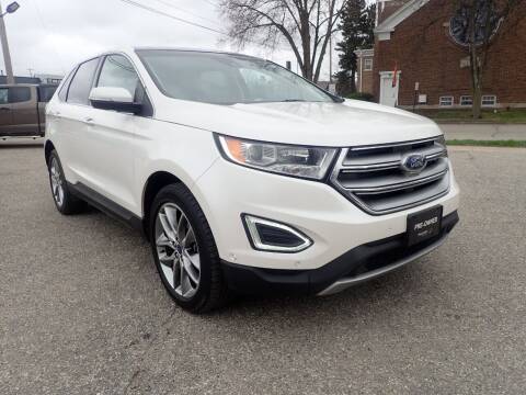 2015 Ford Edge for sale at Marvel Automotive Inc. in Big Rapids MI