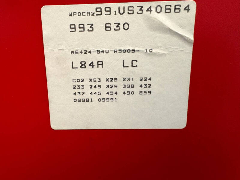 1997 Porsche 911 Carrera