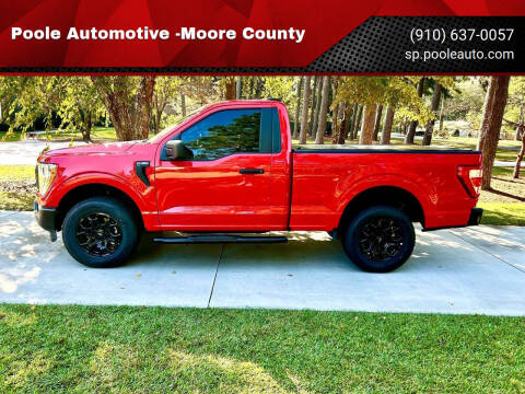 2022 Ford F-150 for sale at Poole Automotive in Laurinburg NC