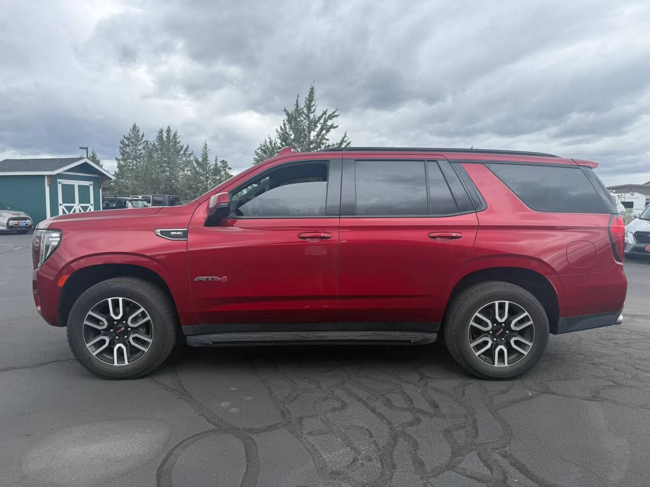 Red 2022 GMC Yukon AT4 4x4 AT4 4dr SUV 2