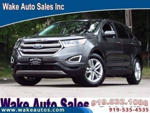 2018 Ford Edge for sale at Wake Auto Sales Inc in Raleigh NC