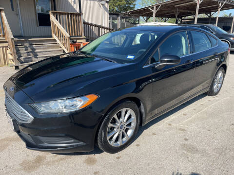 2017 Ford Fusion for sale at OASIS PARK & SELL in Spring TX
