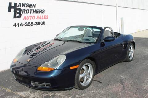 1999 Porsche Boxster for sale at HANSEN BROTHERS AUTO SALES in Milwaukee WI