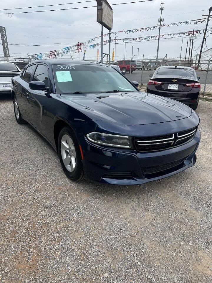 2015 Dodge Charger for sale at COOK MOTOR CO LLC in Wichita Falls, TX