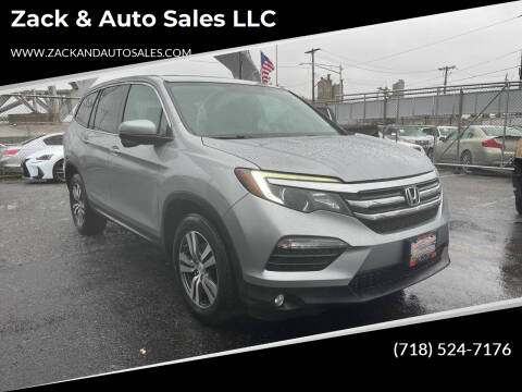 2016 Honda Pilot for sale at Zack & Auto Sales LLC in Staten Island NY