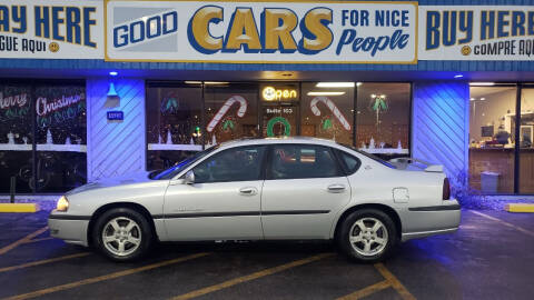 2003 Chevrolet Impala for sale at Good Cars 4 Nice People in Omaha NE