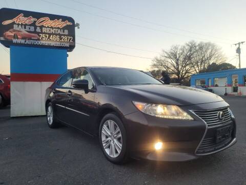 2013 Lexus ES 350 for sale at Auto Outlet Sales and Rentals in Norfolk VA