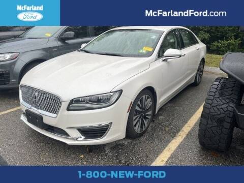 2017 Lincoln MKZ for sale at MC FARLAND FORD in Exeter NH
