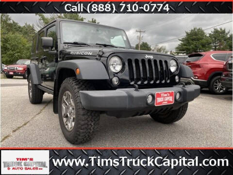 2015 Jeep Wrangler Unlimited for sale at TTC AUTO OUTLET/TIM'S TRUCK CAPITAL & AUTO SALES INC ANNEX in Epsom NH