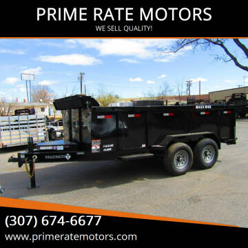 2024 Diamond-T 14FT DUMP TRAILER for sale at PRIME RATE MOTORS in Sheridan WY