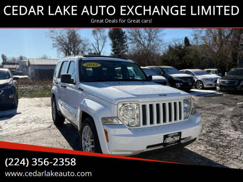 2012 Jeep Liberty for sale at CEDAR LAKE AUTO EXCHANGE LIMITED in Round Lake Beach IL