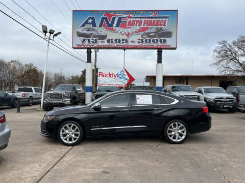 2016 Chevrolet Impala for sale at ANF AUTO FINANCE in Houston TX