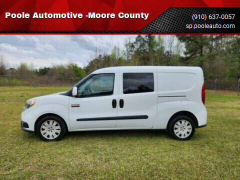 2016 RAM ProMaster City for sale at Poole Automotive -Moore County in Aberdeen NC