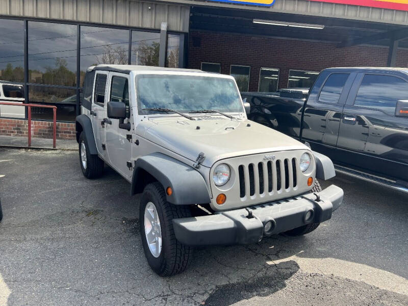 2007 Jeep Wrangler Unlimited for sale at Brady Car & Truck Center in Asheboro NC