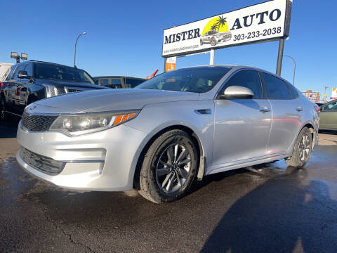 2016 Kia Optima for sale at Mister Auto in Lakewood CO