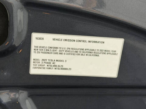 2022 Tesla Model 3 Performance