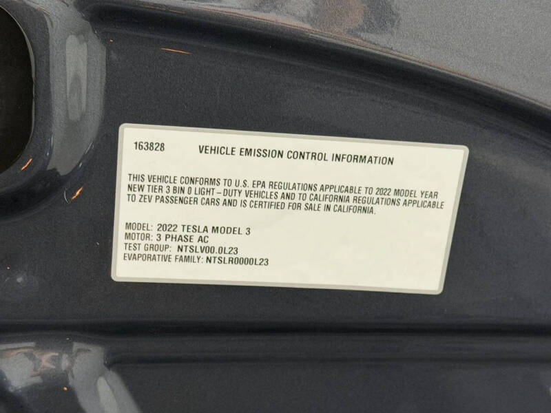 2022 Tesla Model 3 Performance