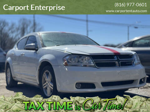 2013 Dodge Avenger for sale at Carport Enterprise - 6420 State Ave in Kansas City KS