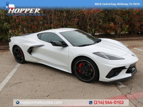 2021 Chevrolet Corvette for sale at HOPPER MOTORPLEX in Plano TX