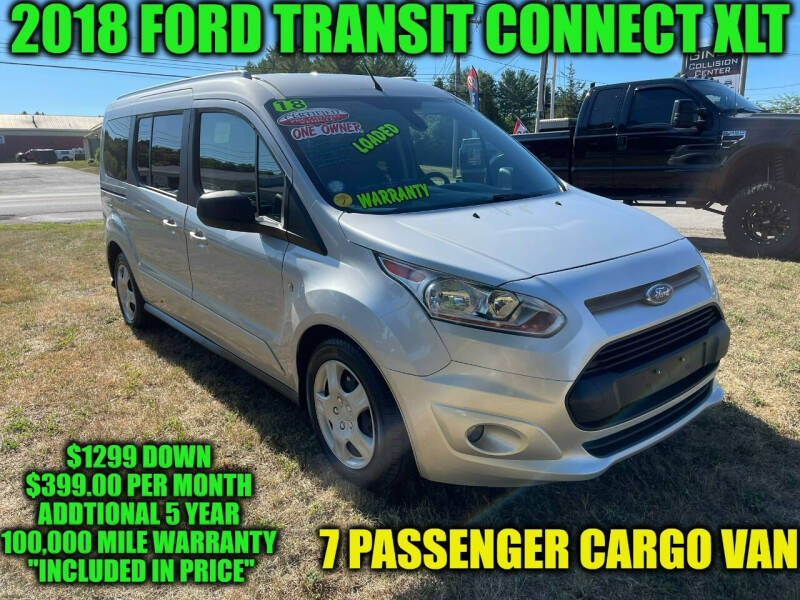 2018 Ford Transit Connect for sale at D&D Auto Sales, LLC in Rowley MA