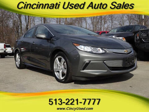 2017 Chevrolet Volt for sale at Cincinnati Used Auto Sales in Cincinnati OH