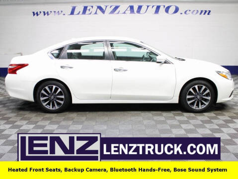 2017 Nissan Altima for sale at LENZ TRUCK CENTER in Fond Du Lac WI