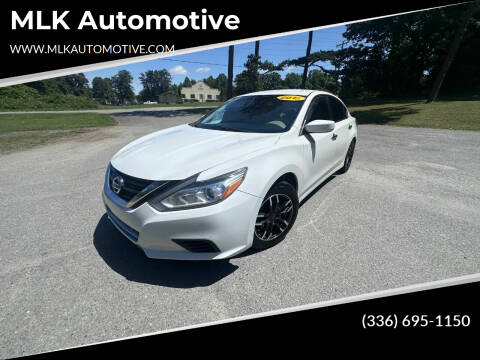 2016 Nissan Altima for sale at MLK Automotive in Winston Salem NC