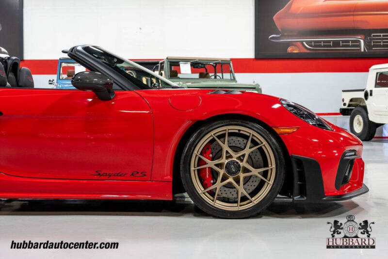 2025 Porsche 718 Boxster Spyder RS