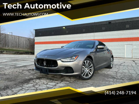 2015 Maserati Ghibli for sale at Tech Automotive in Milwaukee WI