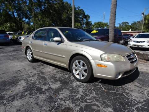 2003 Nissan Maxima for sale at DONNY MILLS AUTO SALES in Largo FL
