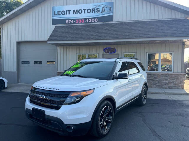 2015 Ford Explorer for sale at Legit Motors in Elkhart, IN