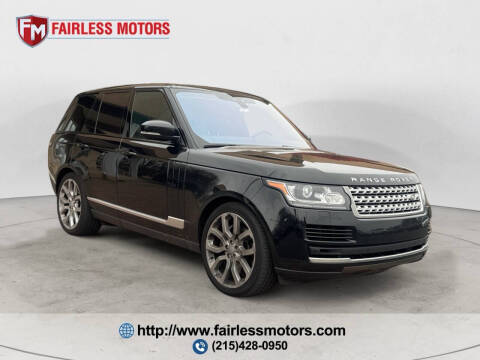 2017 Land Rover Range Rover HSE