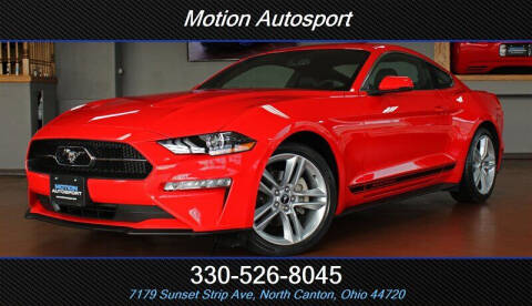 2018 Ford Mustang for sale at Motion Auto Sport in North Canton OH